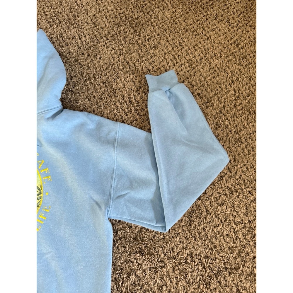 Rainforest Cafe Women's Light Blue "Protect the Wildlife" Hoodie Size Medium - Picture 6 of 10